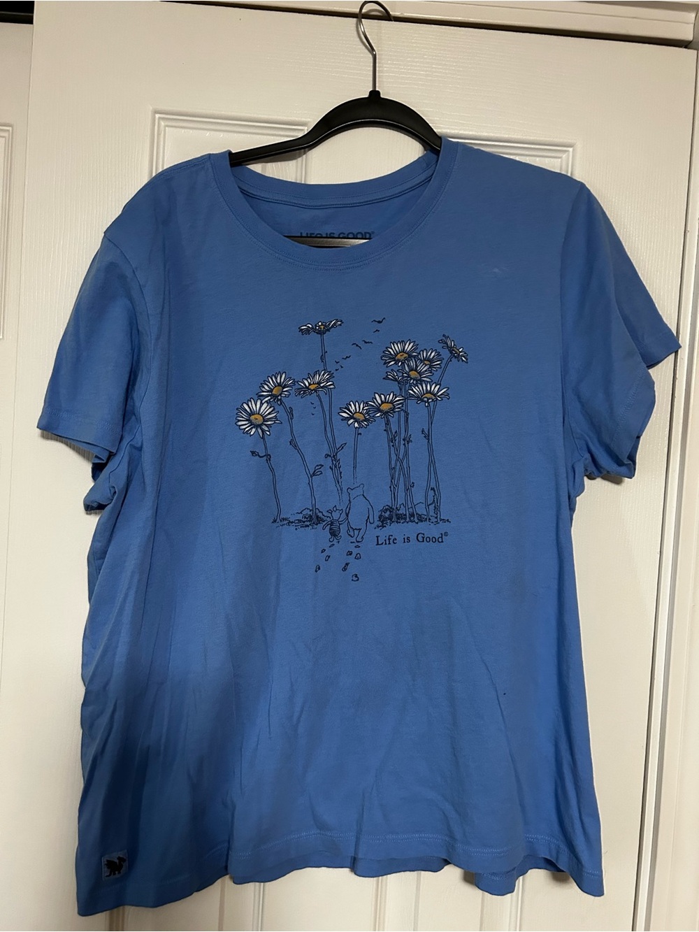 Life Is Good Pooh & Piglet Daisy Tee
